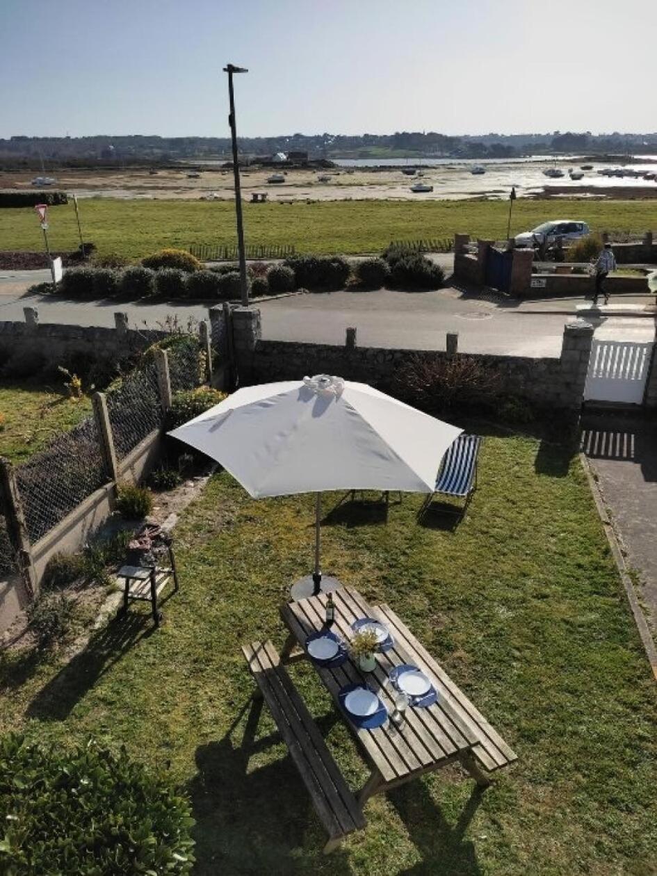 I22-ile Grande - Les Mouettes Maison Vue Jardin Et Parking Prive, A Pied Mae-3734 Apartamento Pleumeur-Bodou